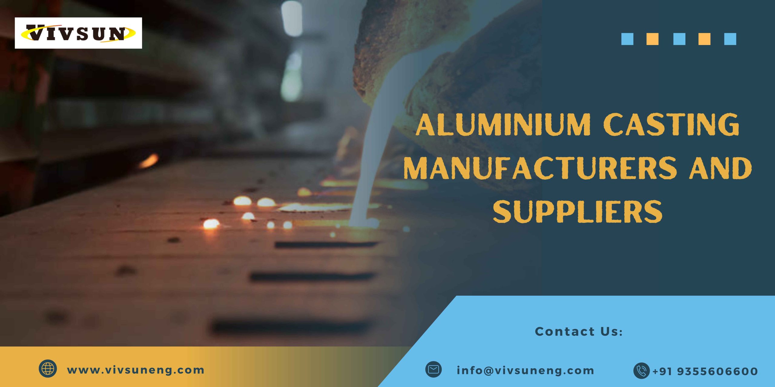 Aluminium casting manufacturers and suppliers