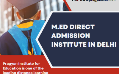 Build your Career with an M.Ed Course from the Pragyan Institute for Education