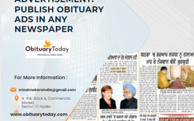 Ajit Punjabi Obituary Advertisement: Publish Obituary Ads in Any Newspaper with Obituarytoday