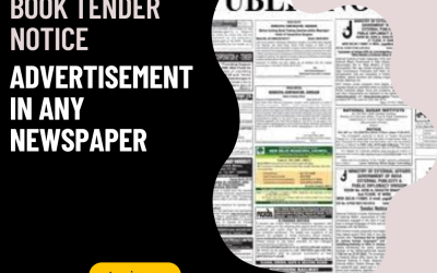 How to Publish a Tender Notice Advertisement in Newspaper Effectively