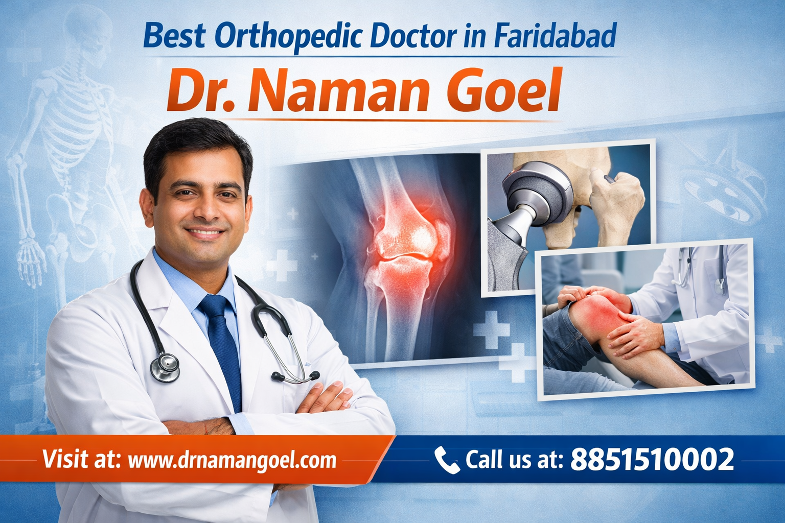 Best orthopedic care in Faridabad