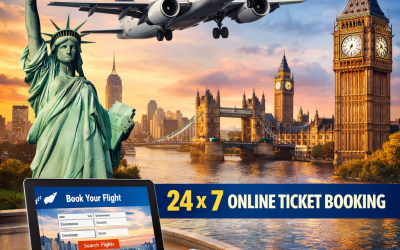 International Flight Tickets from New York to London – Book Smart with Travelo1