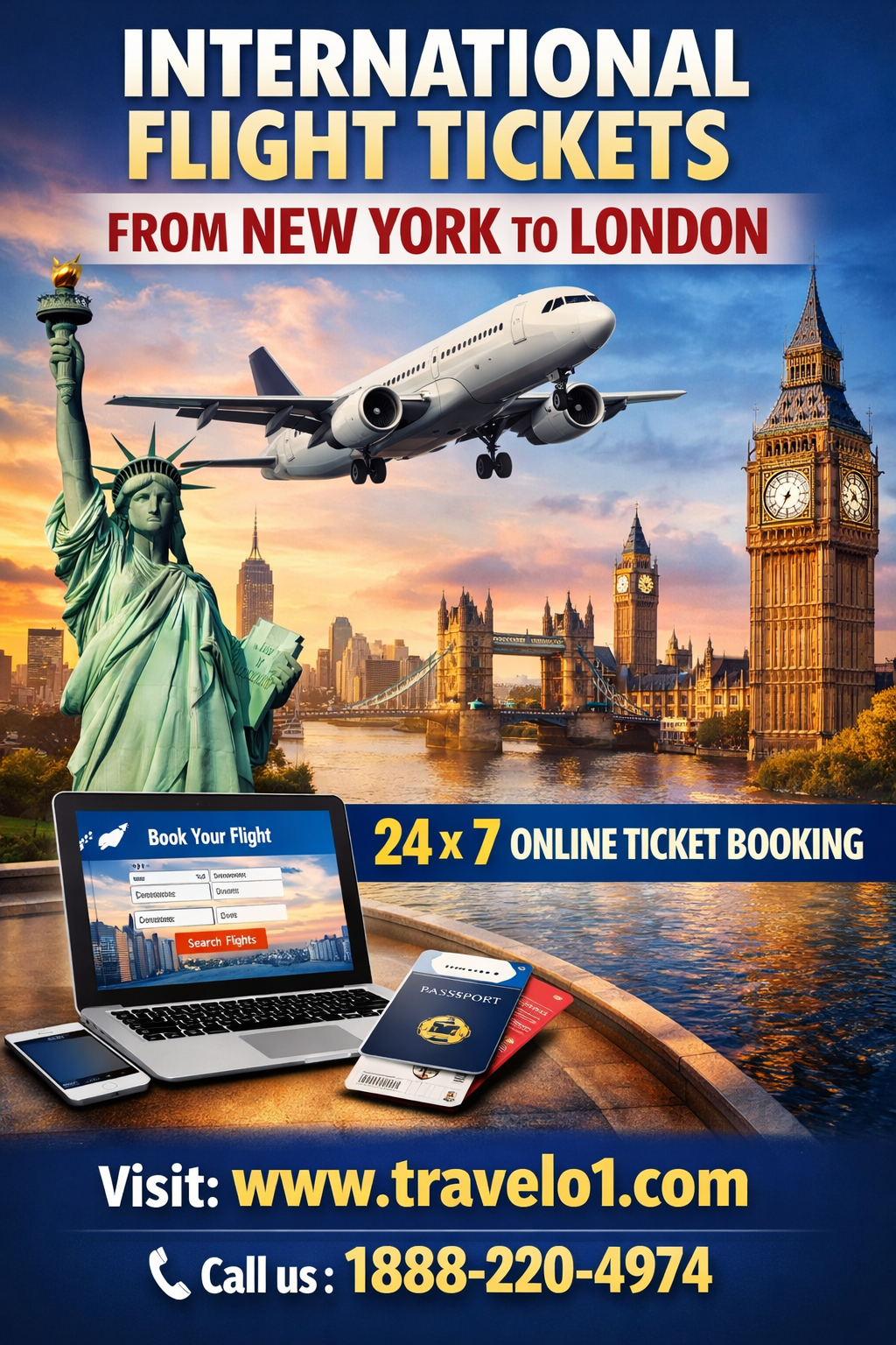 International flights_ NYC to London International flights_ NYC to London