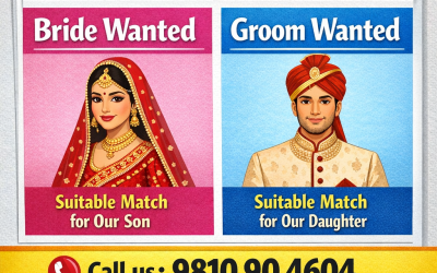 Bride Wanted & Groom Wanted: Book Matrimonial Advertisement in The Tribune Newspaper with Myadvtcorner