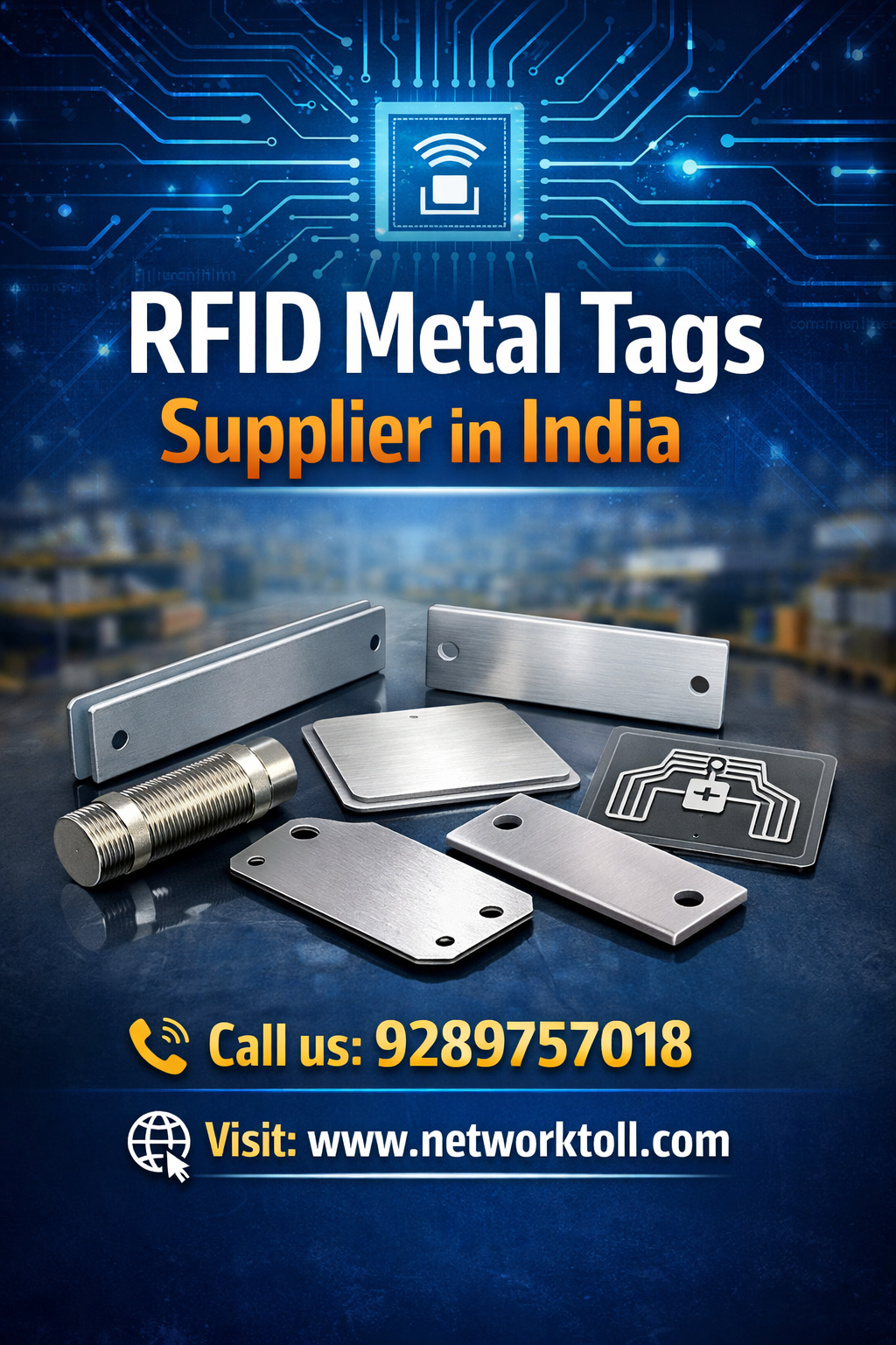 RFID metal tags for suppliers in India