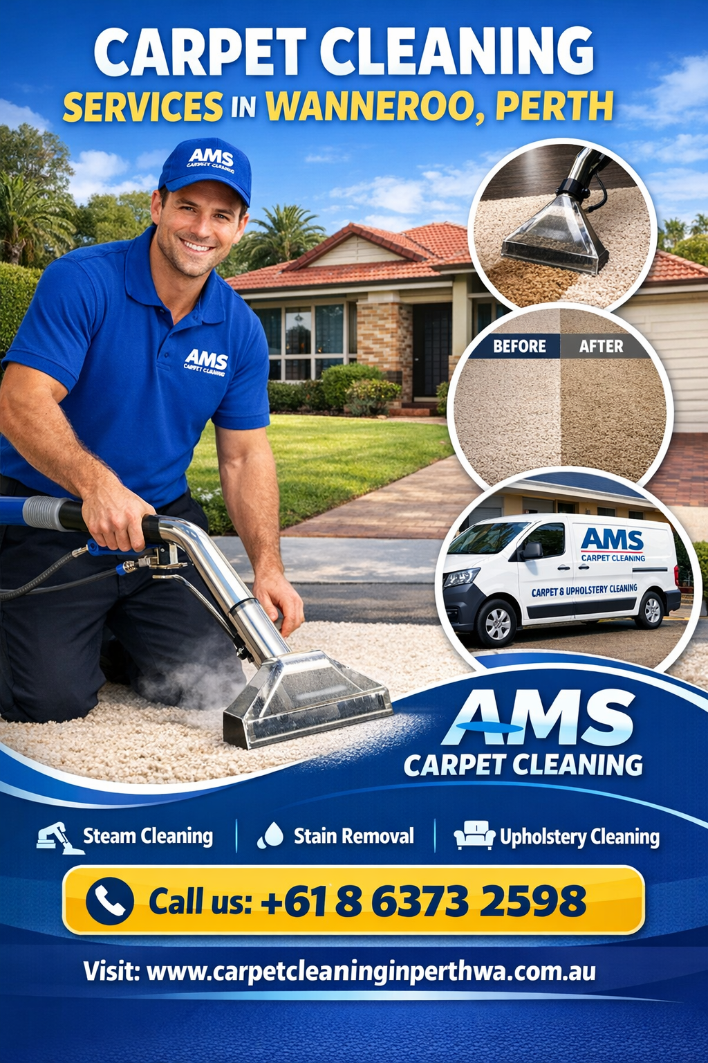 Carpet cleaning Services in Wanneroo