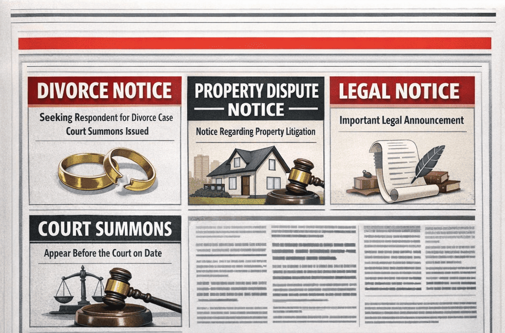 Why Court Notice Advertisement in Any Newspaper Is Important for Legal Compliance