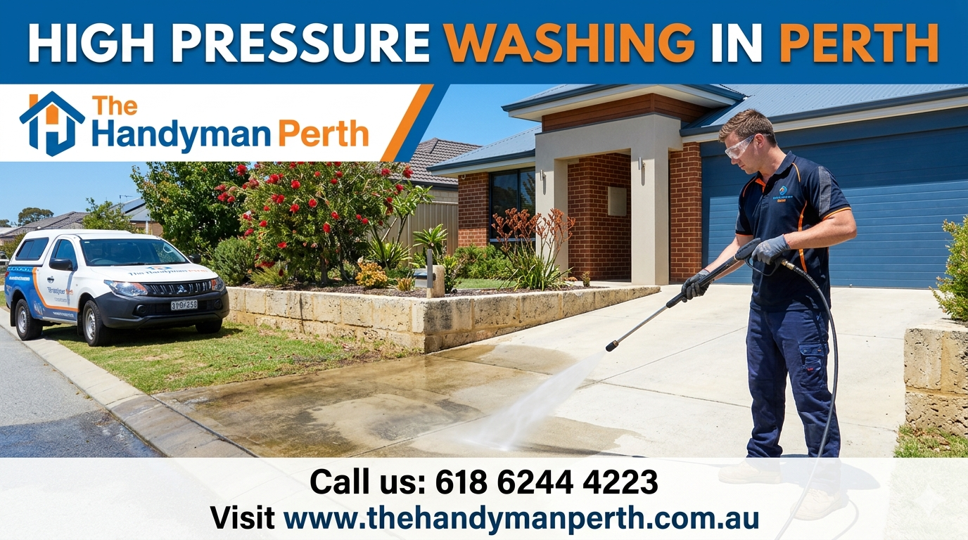 High Pressure Washing in Perth