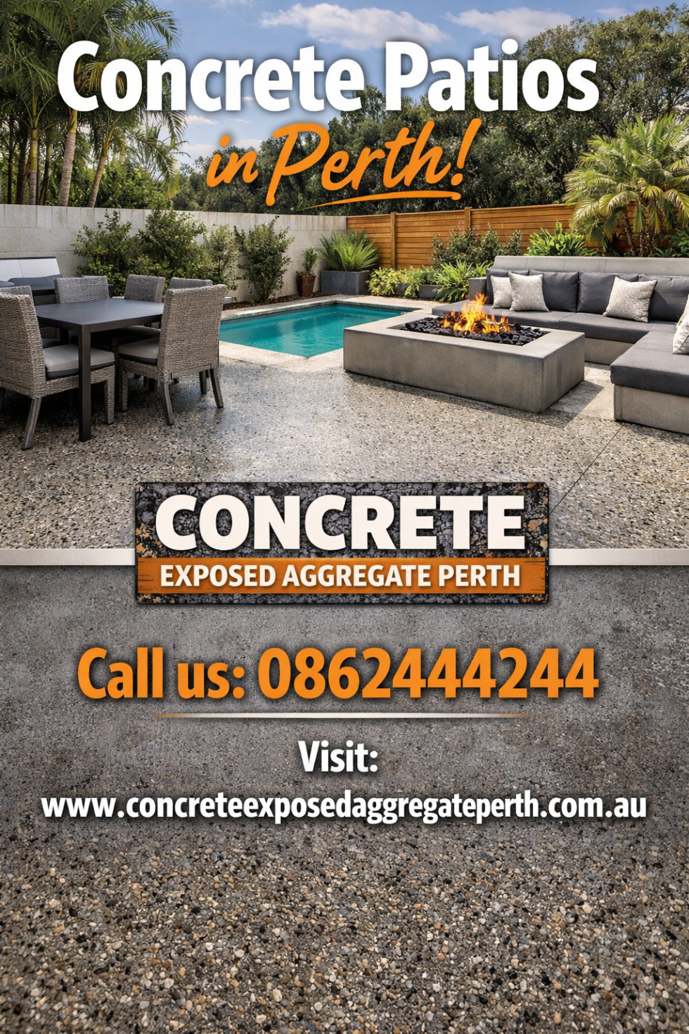 Transform Your Outdoor Space with Concrete Patios in Perth
