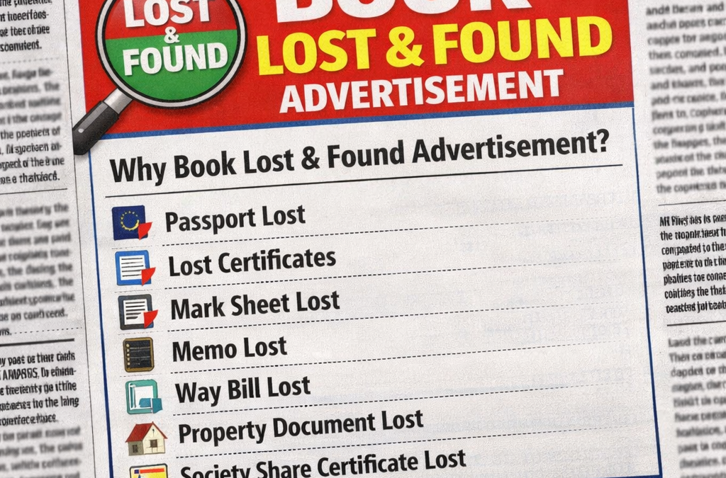Everything You Need to Know About Lost and Found Ads in The Indian Express Newspaper
