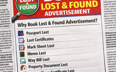 Everything You Need to Know About Lost and Found Ads in The Indian Express Newspaper