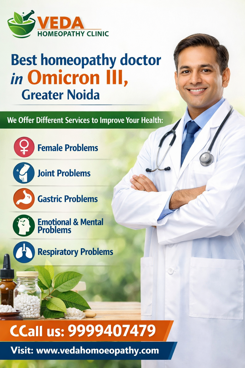 Top homeopathy doctor in Omicron III, Greater Noida