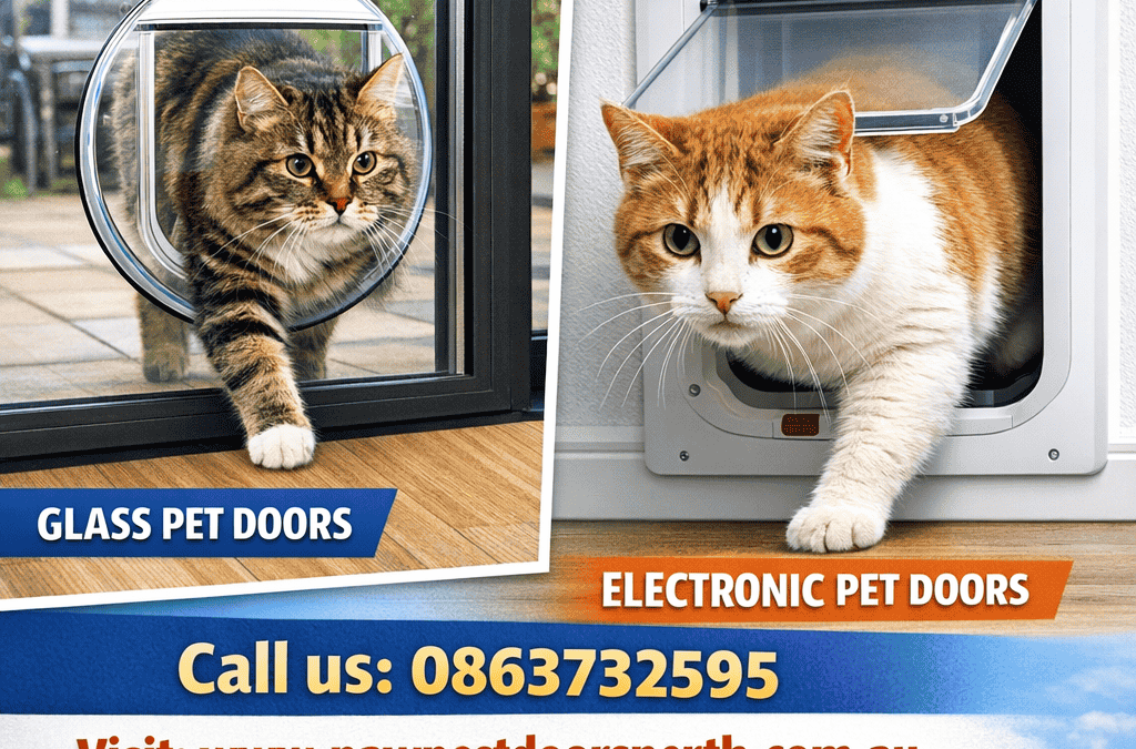 Freedom and Comfort for Pets: Smart Door Solutions for Perth Homes
