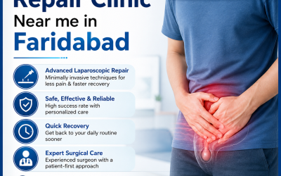 Best Hernia Repair Clinic in Faridabad: Advanced Treatment by Dr. Pankaj Kumar Hans