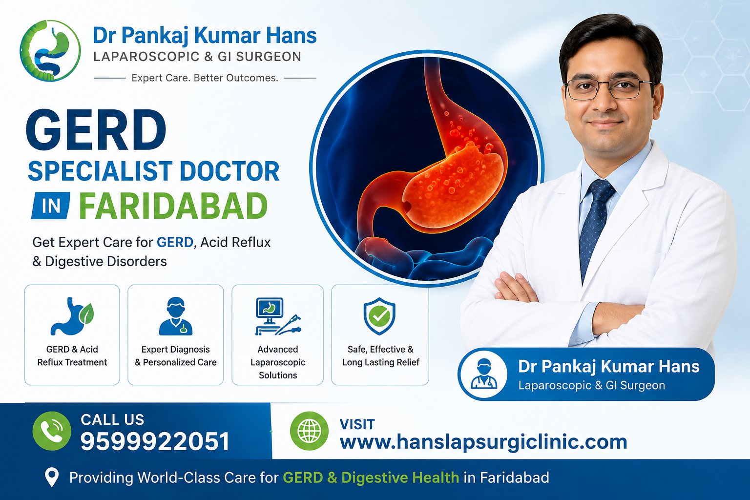 GERD Specialist Doctor in Faridabad